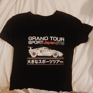 Brandy Grand Tour Sport lettuce crop top